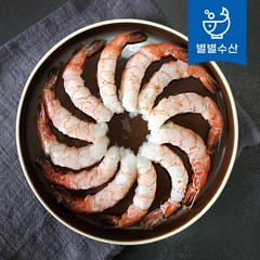 여수 자연산 달마새우회 200g (와사비간장 세트) 새우회