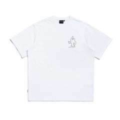 [마크 곤잘레스] SHMOO GRAPHIC T-SHIRT - WHITE 티셔츠 남녀공용 커플 중고등학생