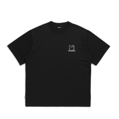 [마크 곤잘레스] ANGEL LOGO BOX GRAPHIC T-SHIRT - BLACK 티셔츠 남녀공용 커플 중고등학생