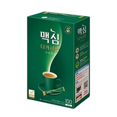 블루존 맥심 디카페인 커피믹스 100개 세트, 11.8g, 1개, 100개입