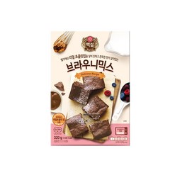 백설 브라우니믹스 320g, 2개