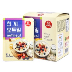 미이랑 한 끼 오트밀 500g (50g x 10봉) x 6개, 50g