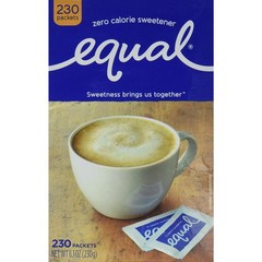 Equal 제로 칼로리 스위트너, 230g, 230개입