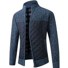 스웨터 가을 겨울 코트 패치 워크 패션 자켓 카디건 두꺼운 코트 blusa de 니트