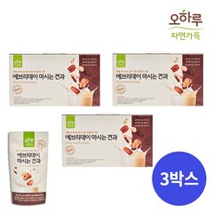 하루견과 [오하루 자연가득] 에브리데이 마시는 견과 3박스 (60팩), 60개, 180ml