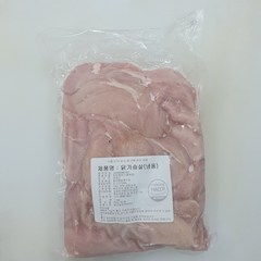 닭가슴살(냉동) 친환경 2kg, 1개