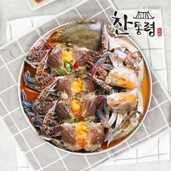 찬통령 간장게장 연평도 국내산 알배기 암꽃게 4kg, 1개