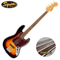 Squier - Classic Vibe 60s Jazz Bass FL / 스콰이어 프렛리스 베이스 (3 Color Sunburst), *, *, *