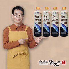 김하진 더진한 참치액 오리지널 4병 x 1050g, 110g, 5개