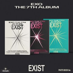 엑소 EXO 앨범 정규 7집 EXIST Cream Soda 크림소다 Photo Book Ver, X버전 (pink)