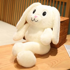 코스트코 젤리캣 블라썸 버니 애착인형 토끼인형 출산선물 조카선물, 화이트, 1미터