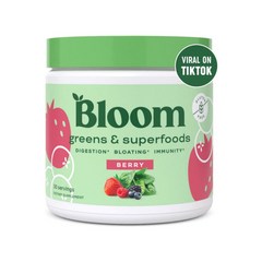 Bloom Nutrition Green Superfood 블룸뉴트리션 그린수퍼푸드 베리 30인분, 1개, 30개