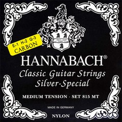 Hannabach - Silver Special Medium Tension Carbon Treble / 클래식기타 스트링 (815MTC), *