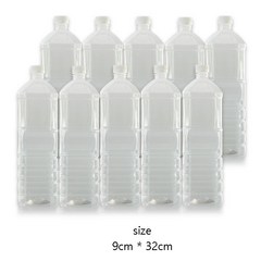 에코스킨 PET 플라스틱용기 페트병 350~1.8L 10개, 1800ml사각, 투명 10개