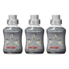 SodaStream Syrup 독일 소다스트림 콜라 탄산수 시럽 라이트 500ml 3팩