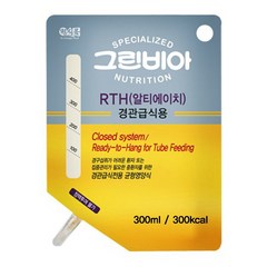 그린비아 RTH 300ml x 20포 경관식 피딩줄 포함, 20개