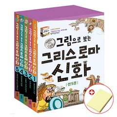 그림으로 보는 한국사 세계사 삼국지 그리스 로마 신화 한국사 인물 선택구매 사은품(붙이는메모지), 계림북스, 그리스 로마 신화 세트 전5권