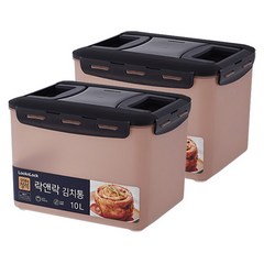 락앤락 뉴 김치통 정석 핑크, 2개, 10L