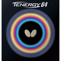 (버터플라이) 테너지64 탁구러버, 테너지80, 빨강(2.1mm)