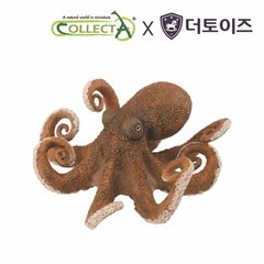 컬렉타 문어 해양 동물 물고기 피규어 장난감 모형, 1개