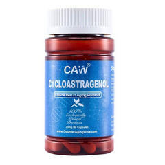 카운터에이징와이즈 싸이클로아스트라제놀 25mg 30캡슐 CAW Cycloastragenol, 30개