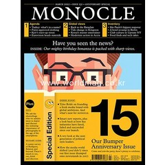 당일발송 Monocle Uk 2022년3월 (#151)호 모노클 잡지 영국판 편집장 타일러 브륄레 Tyler Brule Have you seen the news? Uk2022년3월