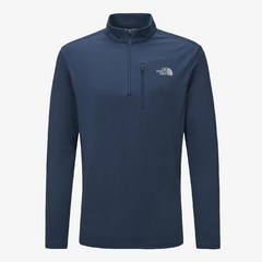 [국내매장판] 노스페이스 집티 남성 마운티니어 긴팔 M S MOUNTAINEER L/S ZIP TEE 등산용 레귤러핏 NT7LN61C