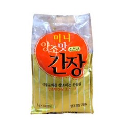 신동원 미니 양조맛간장 6g 1봉(200개입), 1200g, 1개