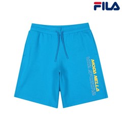 휠라 MODA NELLA 로고 면 반바지 FS2TRB2206M AQA