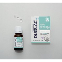 듀오락 듀오 디 드롭스 프로바이오틱스 비타민D 아기 유아 장건강 유산균 HD 듀오락유산균, 7.5ml, 1개