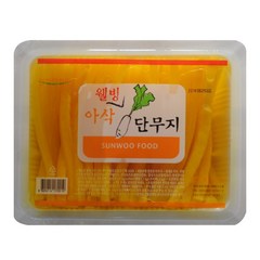 웰빙 아삭 단무지 김밥단무지, 2.6kg, 1개입
