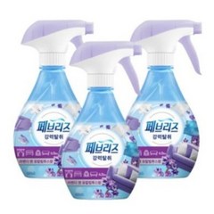 페브리즈 섬유탈취제 내추리스 라벤더 앤 유칼립투스 본품, 3개, 370ml, 라벤더앤유칼립투스