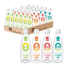 1am 원에이엠 스파클링 제로 350ml, 24개(라임6+애플6+파인애플6+오렌지6)