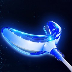 마사지 도구 3in 1 치아 16 라이트 타이머 설정 스마트 Led 휴대용 USB 충전식 블루 라이트 구강 케어 블리치 치아 1 개, 1개