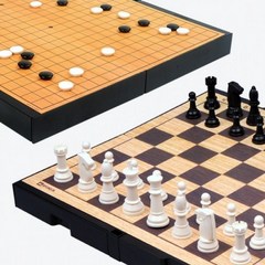 명인랜드 바둑 + 체스 양면 게임 M-250, 1세트