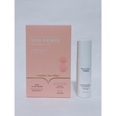 르네셀 더블팩트 트루 콜라겐 5g x28포 (140g) + 르네셀 멀티 펩타이드 토너 50ml, 1세트, 1개