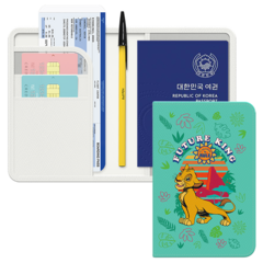 1+1 디즈니 레트로북 해킹방지 여권 케이스 안티스키밍 RFID차단 디자인 여권 지갑 원쁠원 커플템 가족템 여행필수템