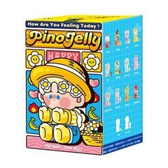 귀여운 팝마트 피노젤리 오늘 기분 어때 시리즈 랜덤 박스 1 개 / 중복없는 12 개, 1개
