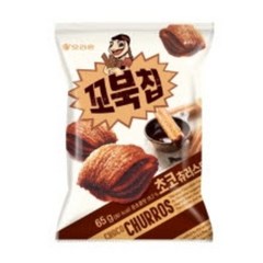 오리온 꼬북칩 초코츄러스 맛, 65g, 10개
