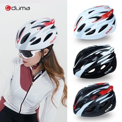 듀마 쿨윈 헬멧 자전거 전동킥보드 성인용 헬멧, 블랙화이트(XL)