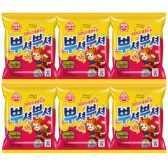 오뚜기 뿌셔뿌셔 떡볶이맛, 90g, 6개