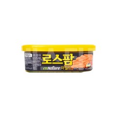 롯데햄 로스팜 마일드 엔네이쳐 120g 한끼식사 혼밥 캔햄 통조림 캔햄, 24개