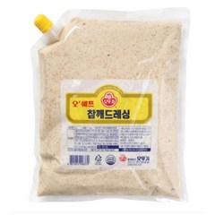 오쉐프 참깨드레싱1kg 샐러드드레싱소스, 1kg, 5개