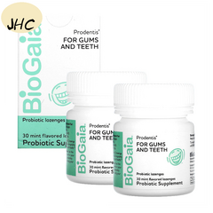 JHC[구매대행] 바이오가이아 프로덴티스 구강 유산균 민트맛 30정 2통, 2개, 30개