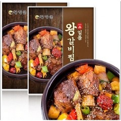 !!TV 방송 상품!! 황장군 일품 왕갈비찜 7팩 총4.2KG, 600g, 7개