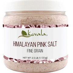 케발라 히말라야 핑크 소금 가는 입자, 1개, 1.13kg