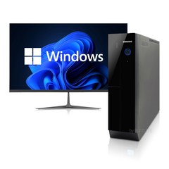 삼성 사무용 가정용 슬림컴퓨터 풀세트 컴퓨터세트 PC 윈도우10/11정품 바로사용, i5-6500/16G/S512/GT730, 본체(DB400S6)