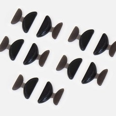 라피던트 접착식 실리콘 코받침 10P (국산) 뿔테 안경 흘러내림 방지 붙이는 보조 코패드 스티커