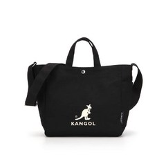 캉골(KANGOL) 캔버스 토트백 하퍼 플러스 3779 블랙