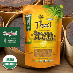팜슈가 캄보디아 팔미라 유기농 지퍼백케이스 100% thnot organic palm sugar 500그램, 일반 지퍼백, 1개, 500g